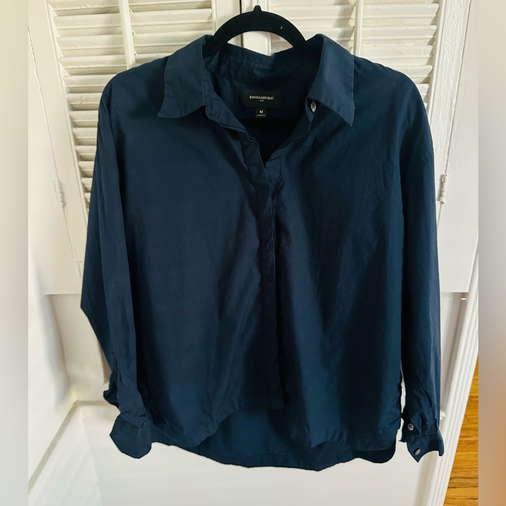 Banana Republic Midnight Blue Shirt